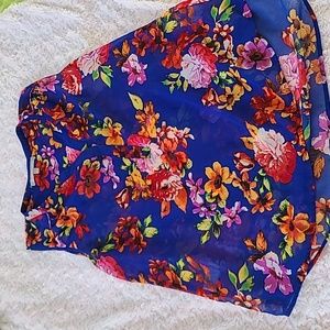 Sheer Floral Tank